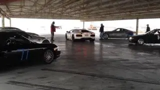 The Drivers Edge @ MSRC - 02/09/2014 - Aventador Getting On Track