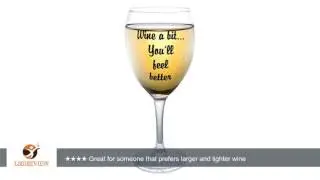 KOVOT Funny Wine Glass (Wine A Bit...You'll Feel Better) | Review/Test