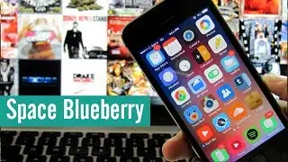 Space Blueberry - Breathe A Little Personality Into Your Device (iOS 7 Compatible Theme)