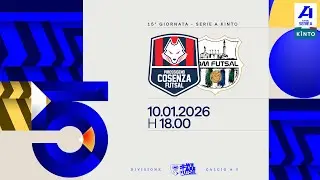 Pirossigeno Cosenza-CDM Futsal 0-0 | 15&ordf; giornata | Serie A KINTO 2025/2026