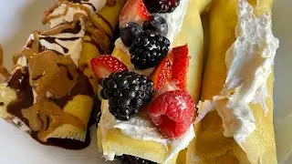 The Most Delicious Crepes #Keto #Paleo #Breakfast #Sugarfree