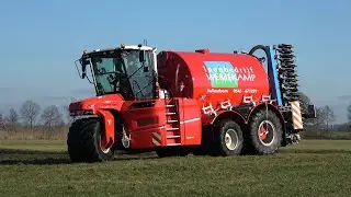 Wemekamp voor de eerste keer aan het bemesten met hun nieuwe Vervaet Hydro Trike 5x5 (2021)