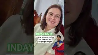 INDAY SARA MAY MALASAKIT SA KABATAAN /INANG BAYAN #duterte #shorts #trending #viralvideo #vpsara
