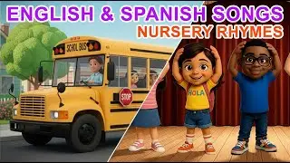 Bilingual Nursery Rhymes for Kids | Wheels on the Bus, Bingo & More (22 Minutes)