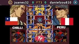 juanes32 (chilli) vs (peru) danielzou810 | kof 99 ft5 FIGHTCADE ONLINE GAMING VIDEO KOREA PERU CHINA