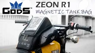 Gods Zeon R1 Magnetic Tank Bag on Yamaha RX series bikes