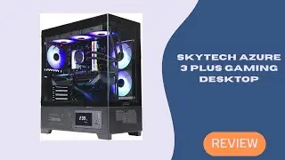 Skytech Azure 3 Plus Gaming Desktop &ndash; High-End Prebuilt with 360mm AIO Cooling
