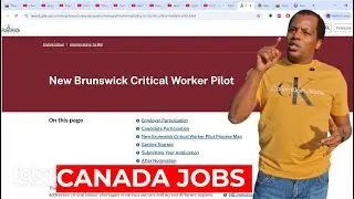 New Brunswick Critical Worker Pilot Program 2025