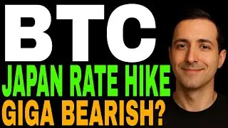 Bitcoin Crash Incoming? Bank Of Japan Rate Hike & Yen Carry Trade Signal Upto 30% Drop In BTC