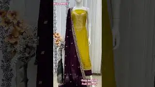 premium dress material collection #unstichedcollection #dressmaterials #festivewear