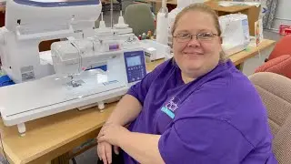 A Quick Peek into the BQ950 Sewing Machine from Brother Sews