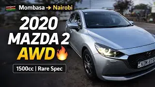 Long Distance Delivery : Mombasa to Nairobi . 2020 Mazda 2 1500cc AWD option