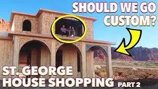 DREAM HOUSE SHOPPING FOR OUR FIRST HOME 🏡 BUILDING A CUSTOM HOME 🏠 BINGHAM FAMILY HOUSE HUNTING VLOG