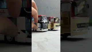 Miniature Model Bus 302 & Setra  #buses #bus #diecast