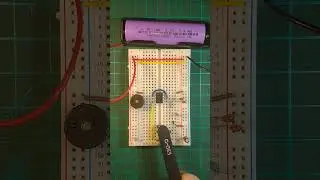 Doorbell using NE555 on #breadboard
