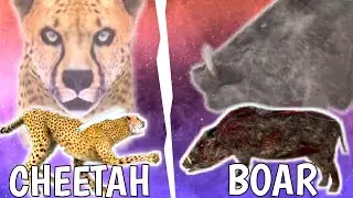 WILD ANIMALS ONLINE: EPIC FIGHT - CHEETAH VS ZOMBIE BOAR