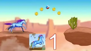 Unicon 🦄 dash  💨 gameplay walkthrough 😁😀 😱