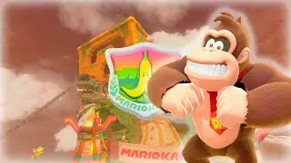 Mario Kart World - Banana Cup 50cc (Donkey Kong Gameplay)