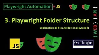 Playwright Folder Structure | Simple Explanation | Playwright with JavaScript | QA Thoughts