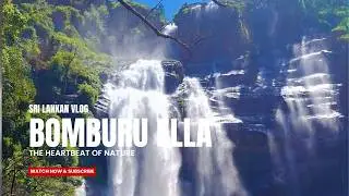Bomburu Ella - Waterfall  in Sri Lanka