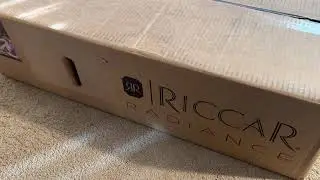 Riccar R40.P (Radiance) unboxing