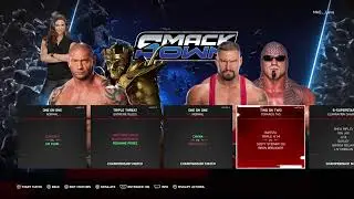 WWE 2K25 Universe mode PS5 Live stream