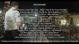 Programm Mużikali Annwali tal-Festa 2024 - Mill-Banda Filarmonika Birżebbuġa A.D. 1990.