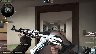 CS:GO Competitive Office AK47 Clutch 1v4