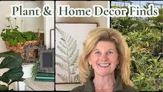 Shop with me Garden Inspired Home Decor Finds and NEW Plants at LOWES!