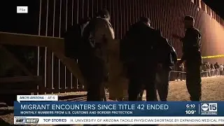 Migrant encounters since Title 42 ended