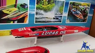 Oxidean Marine Intimidator 60 inch stepped Twin Mono rc boat