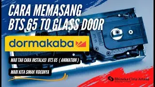 CARA MEMASANG FLOOR ENGSEL BTS 65  [ dormakaba ]
