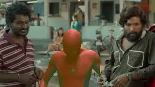 Spider man with pushpa Raj 😄 #alluarjun #pushpa