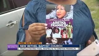 Final public visitation for Aretha Franklin to be held at New Bethel Baptist Church in Detroit