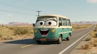 Vanzilla In Disney Pixar Cars Style!