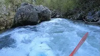 Kajak Höllental bei 5m3 Wasserstand