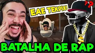 O SKIBIDI TOILET DESAFIOU O CAMERAMAN PARA UM X1 NO RAP!! QUEM GANHOU?? (REACT CANAL BRUTUSMANO)