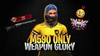 M590 Weapon Glory Top Region Pushing | Solo Grandmaster 🗿🔥