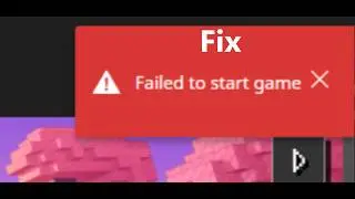 Fix Minecraft Error Failed To Start Game On PC