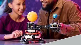 LEGO Technic Planet Earth & Moon Building Set 🌍🚀 | Space-Themed STEM Toy for 10+ Year Olds