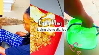 Days in my life | living alone | life as an ambivert in Nigeria