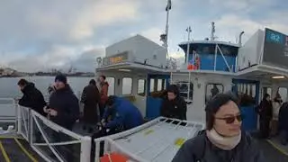 Ferry Boat Stockholm 2024 Dec 9, 10:19Hr