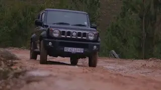 Bravo Le Roux Takes the tiny Jimny off-road