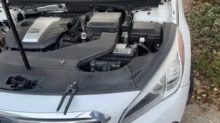 HOW TO RECONNECT A CARS BATTERY  |2015 Hyundai Sonata ￼