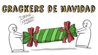 CRACKERS DE NAVIDAD 🎁 DIY Te ense&ntilde;amos c&oacute;mo hacerlos | Draw My Life
