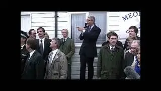 Prime Minister John Major Soapbox Campaign Tours for Re-election