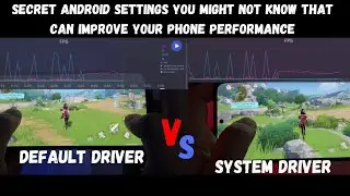 Android Default Driver VS System Driver - What's the difference?
