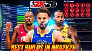 ЛУЧШИЕ СБОРКИ В NBA 2K26 &mdash; ЭТО ПРОСТО ПОТРЯСАЮЩИЕ ИГРЫ!