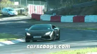 New Lamborghini Cabrera Spied