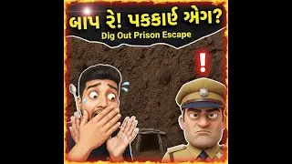 JAIL BREAK! 🚨 chamchi thi khodine bhagyo hoot, but pakdai gayo| Dig Out Prison Escape